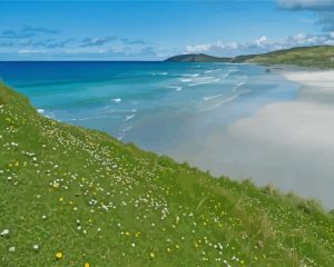 Aesthetic Isle Of Barra Island paint by number