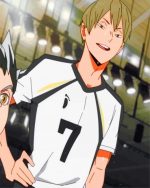 Akinori Konoha Haikyu paint by number