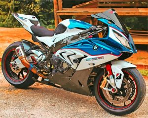 BMW K1300S paint by number