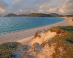 Beach Isle Of Barra Scotland paint by number