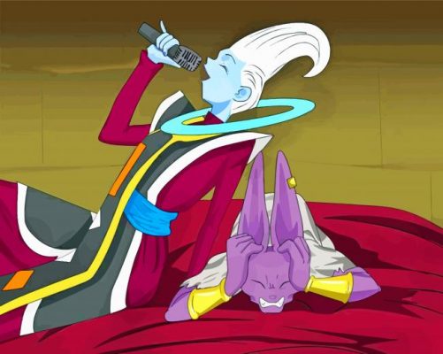 Beerus And Whis paint by number