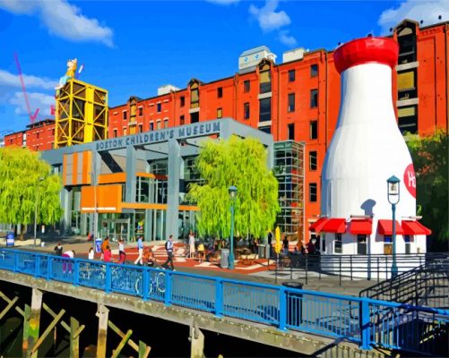 Boston Childrens Museum Paint by number