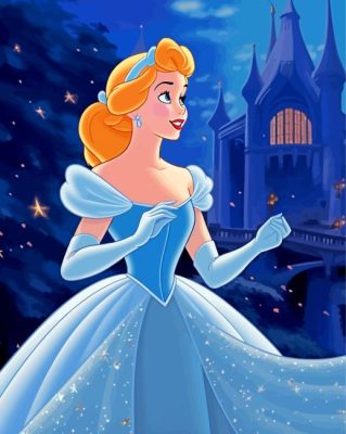 Cinderella Disney Princess Paint By Numbers