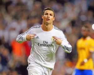 Cristiano Ronaldo Real Madrid Legend paint by numbers