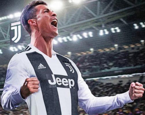 Cristiano Ronaldo Legend paint by numbers