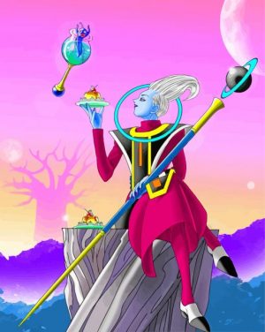 Dragon Ball Whis paint by number