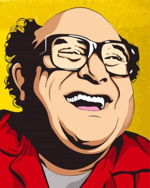 Frank Reynolds paint by number
