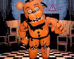 Freddy Fazbear paint by number