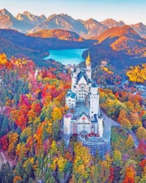 Germany Neuschwanstein Paint by numbers
