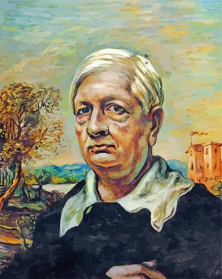 Giorgio De Chirico Self Portrait Paint By Numbers