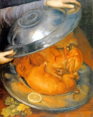 Giuseppe Arcimboldo The Cook paint by numbers