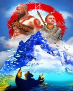 God Of War Game Adventure Paint By Number