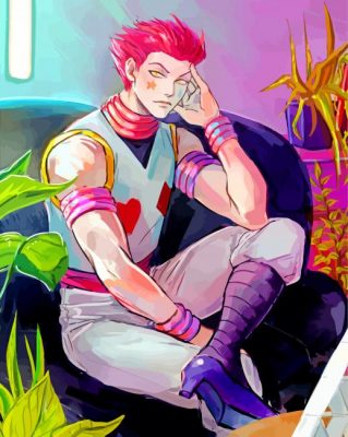 Hisoka the Magician paint by numbers