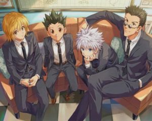Hunter X Hunter Characters paint by numbers