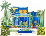 Jardin Majorelle Morocco paint by number