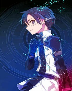 Kazuto Kirigaya paint by numbers