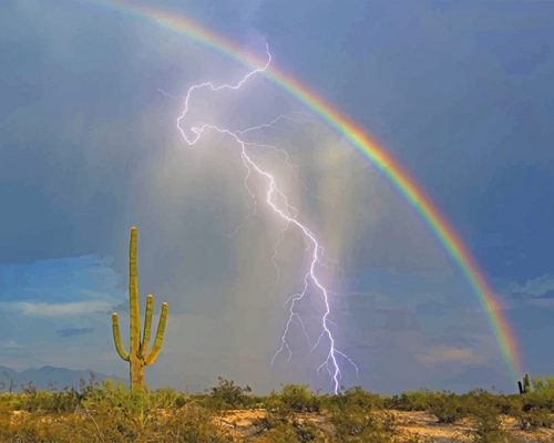 Lightning-and-rainbow-adult-paint-by-numbers