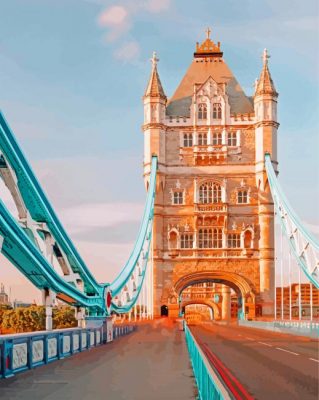 London Bridge paint by numbers