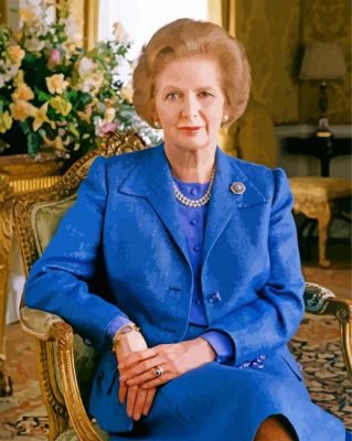 Margaret Hilda Thatcher paint by numbers
