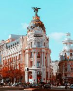 Metropolis Building Spain paint by numbers