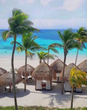 Mexico Beach paint by numbers