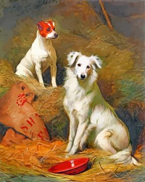 Nany And Spot Charles Burton paint by number