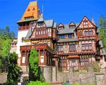 Pelisor Castle Sinaia paint by numbers