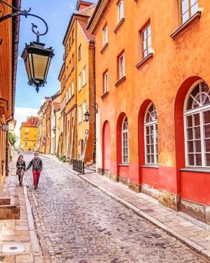 Poland-Old-Town-paint-by-number