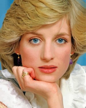 Princess Diana paint by number