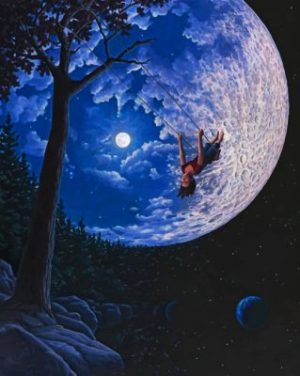 Enjoying the Night Paint by numbers