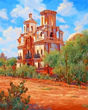 San Xavier art paint by numbers