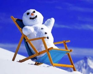 Snow Man paint by numbers