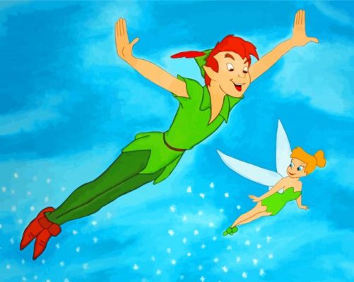 The Adventures of Peter Pan paint by number