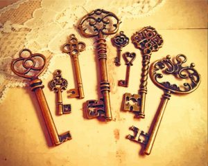 Vintage Keys Paint by number