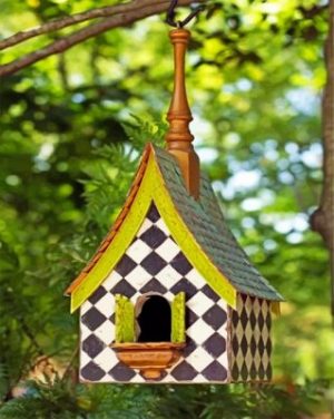 Aesthetic Bird House Paint by numbers
