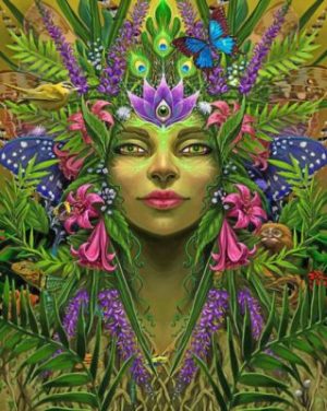 Aesthetic Mother Nature paint by numbers