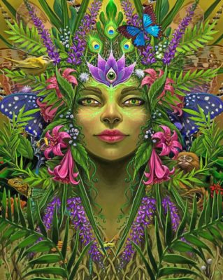 Aesthetic Mother Nature paint by numbers