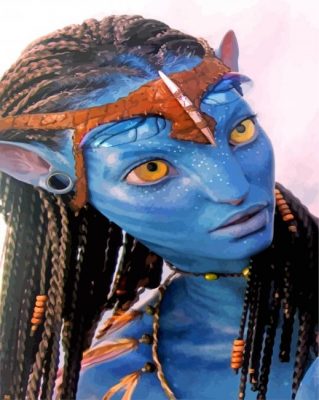 aesthetic-neytiri-paint-by-number