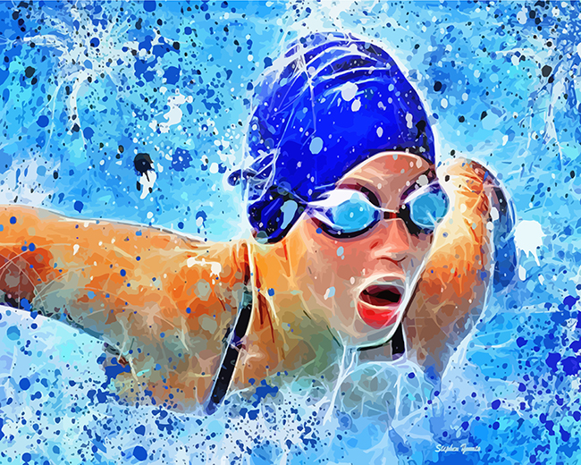 aesthetic-swimmer-paint-by-numbers