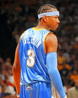allen iverson denver paint by numbers