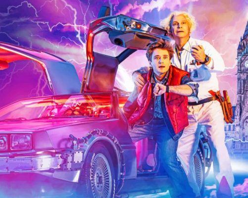 Back to the future paint by numbers