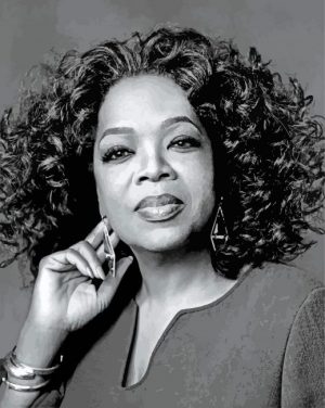 black-and-white-oprah-winfrey-paint-by-number