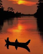 Cambodia Sunset paint by numbers