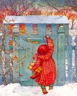 Christmas Holly Hobbie Paint by numbers