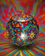 Colorful Trippy Decoration Paint By Numbers