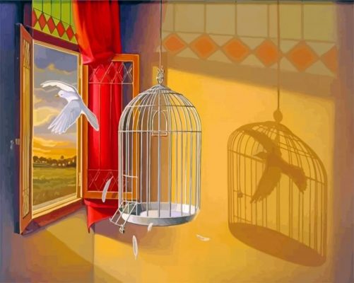 Desire For Freedom paint by numbers