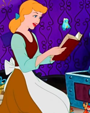 disney princess cindrella paint by numbers