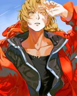 edward elric art paint by numbers