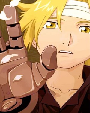 edward elric fullmetal alchemist paint by numbers
