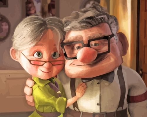 Ellie And Carl Paint By Number